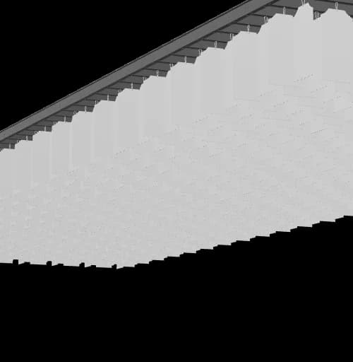 FORRO METÁLICO SPACIAL TILE