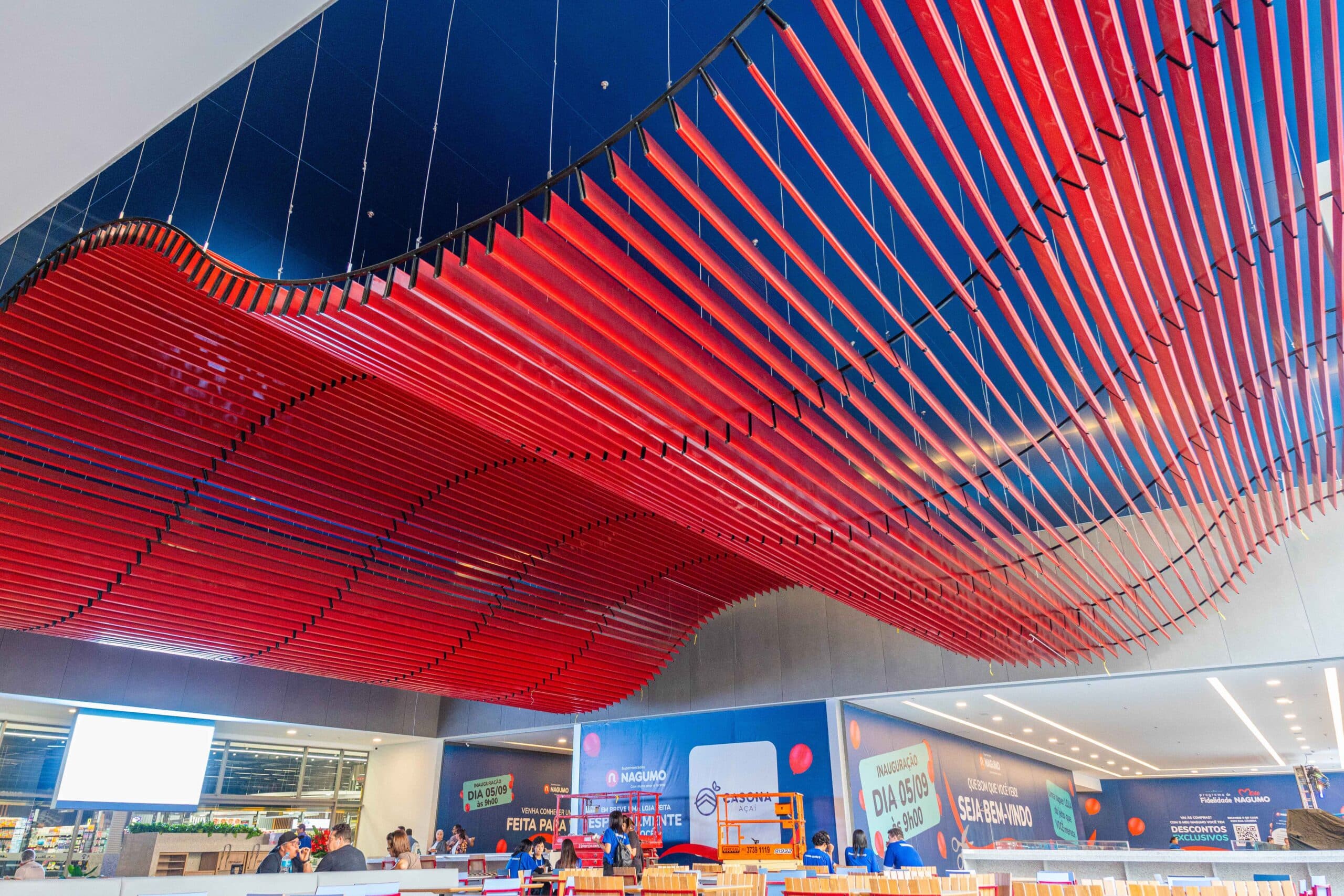 FORRO METÁLICO BAFFLE